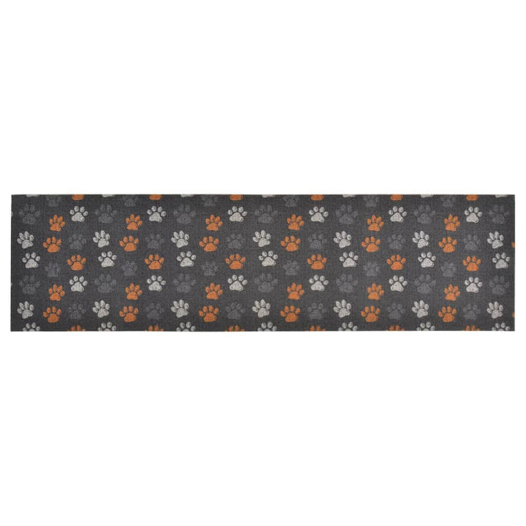 Vidaxl Cuisine Mat Washing Put Imprimer 45x150 cm Velvet
