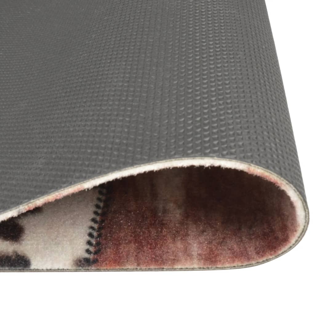 Vidaxl Cuisine Mat Wasable Animal Skin Print 60x300 cm Velvet