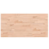 Table de lavabo Vidaxl 100x50x2,5 cm Beech Wood