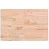 Plan vasque Vidaxx 60x40x2,5 cm en bois de hêtre massif
