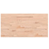Table de lavabo VIDAXL 100x50x4 cm Beech Wood