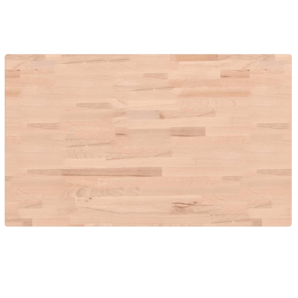 Table de lavabo VIDAXL 100x60x4 cm Beech Wood