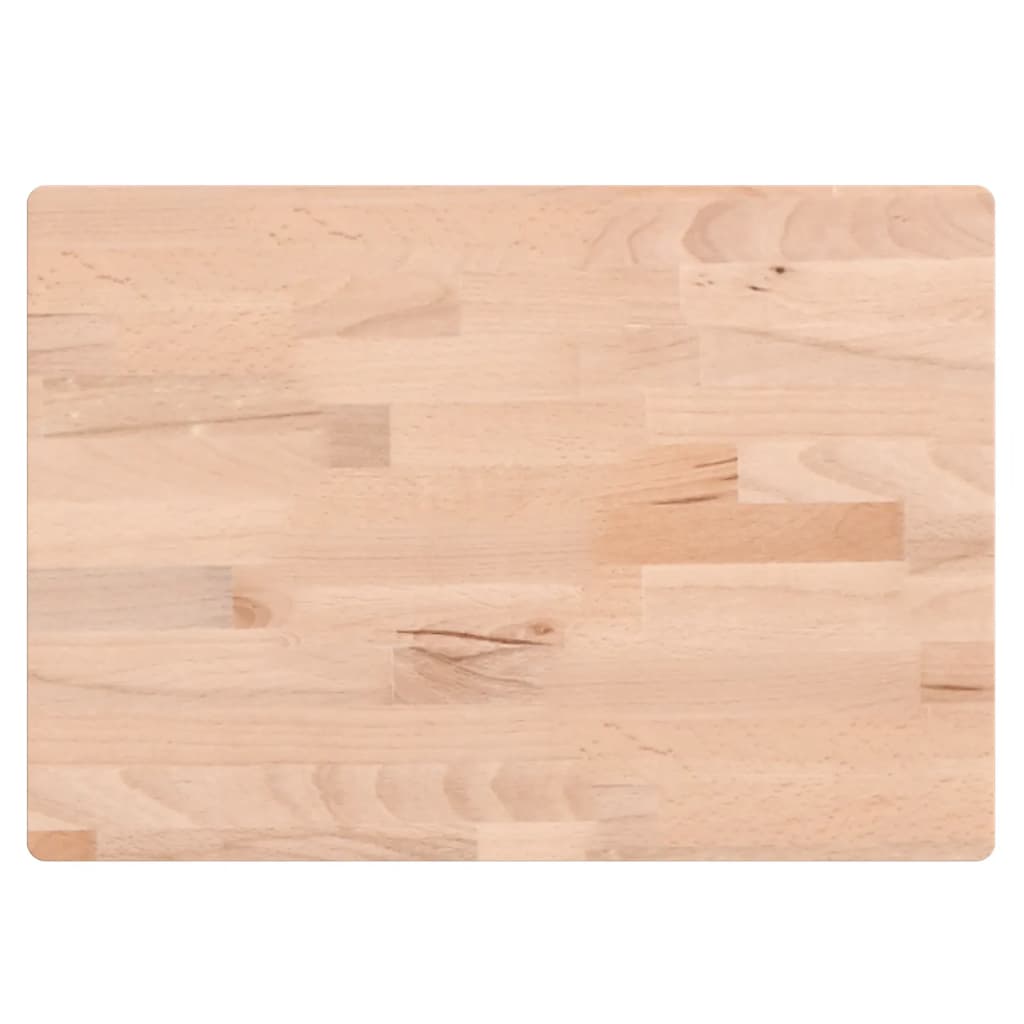 Carte de découpe Vidaxl 50x35x4 cm Beech Wood