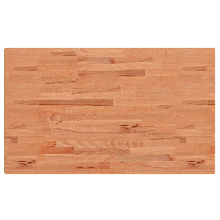 Tableau de lavabo Vidaxl 100x60x1,5 cm Beech Wood