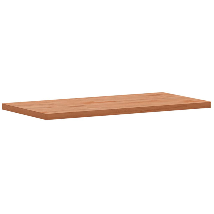 Plan vasque Vidaxx 80x40x2,5 cm en bois de hêtre massif