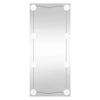 Miroir mural Vidaxl avec LEDS Verre rectangulaire de 30x80 cm
