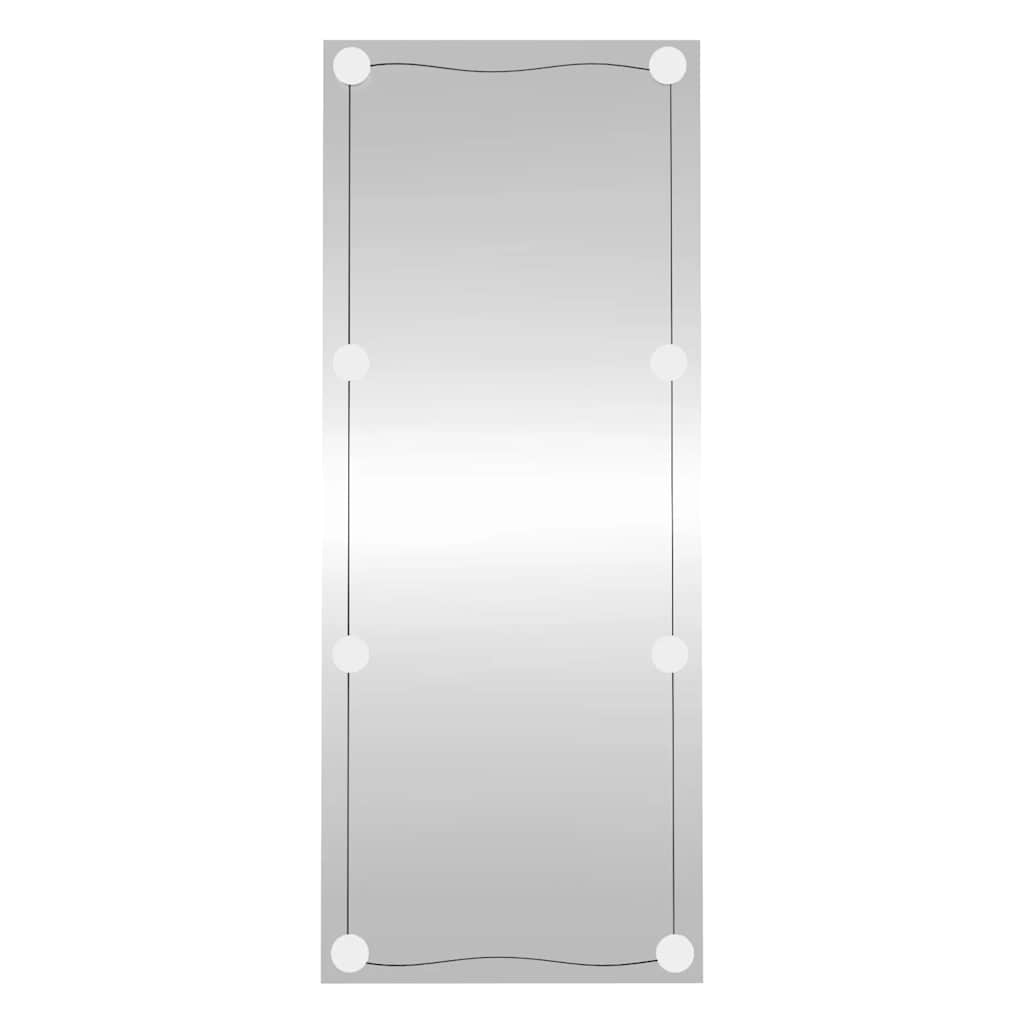 Miroir mural Vidaxl avec LEDS Verre rectangulaire de 40x100 cm