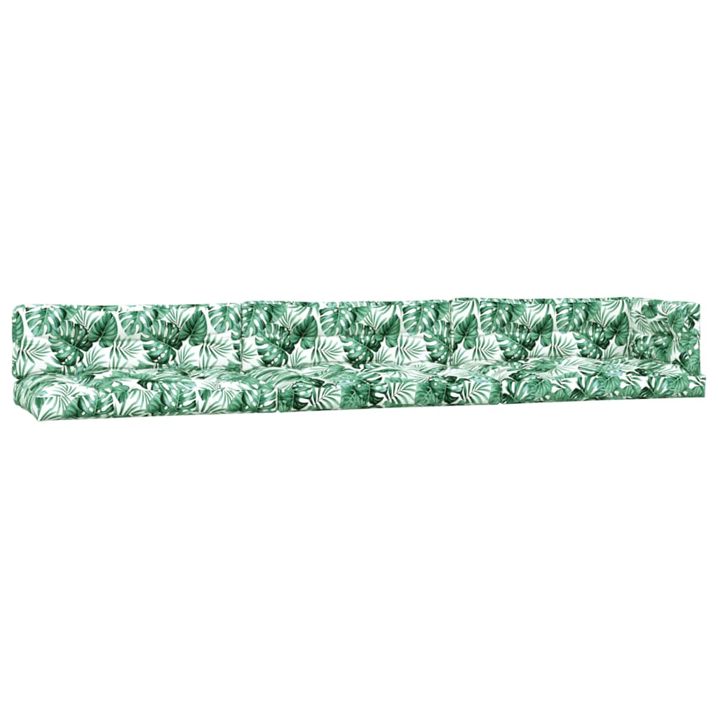 Coussins de palette vidaxl 7 statut de motif de feuille