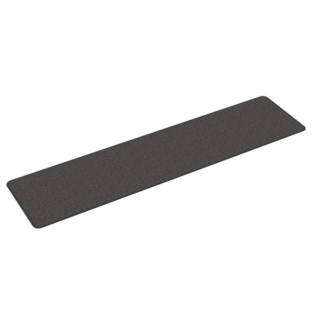 Vidaxl Carpet Runner 50x200 cm Sisal-Ashracite Colored