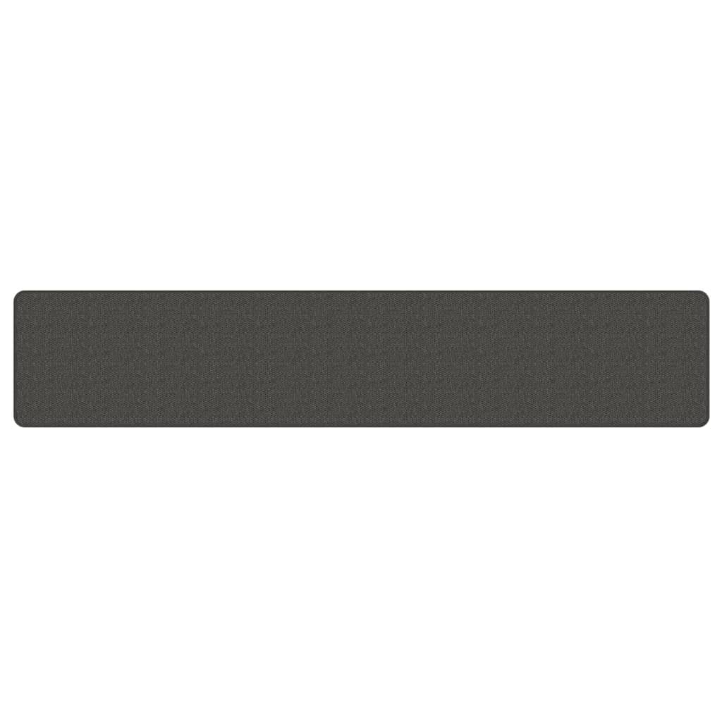 Vidaxl Carpet Runner 50x250 cm sisal-look de couleur anthracite