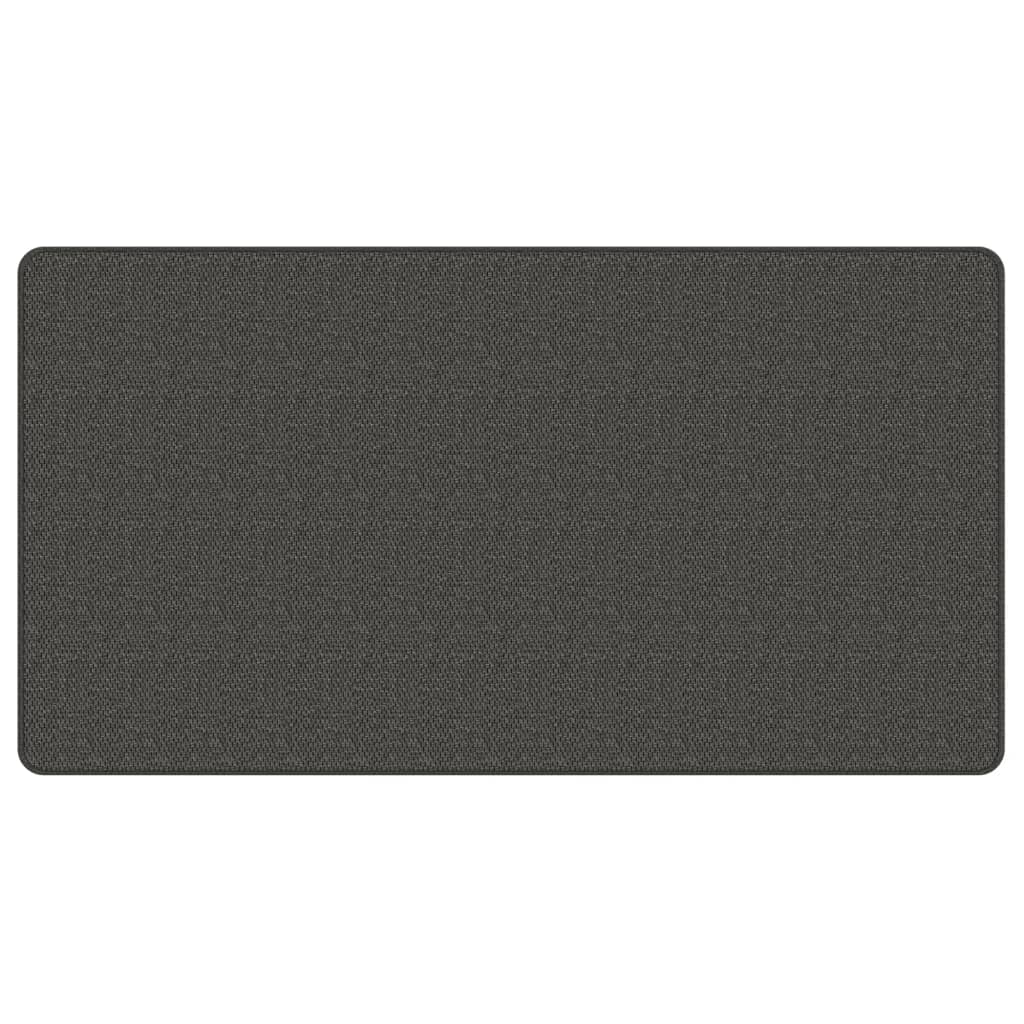 Vidaxl tapis coureur sisal look 80x150 cm de couleur anthracite