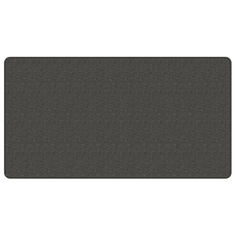 Vidaxl tapis coureur sisal look 80x150 cm de couleur anthracite