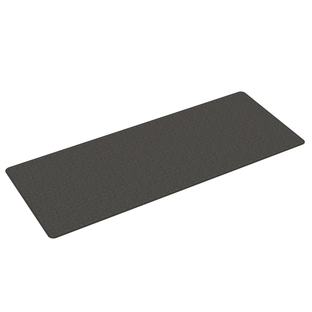 Vidaxl Carpet Runner 80x200 cm Sisal-Ashracite Colored