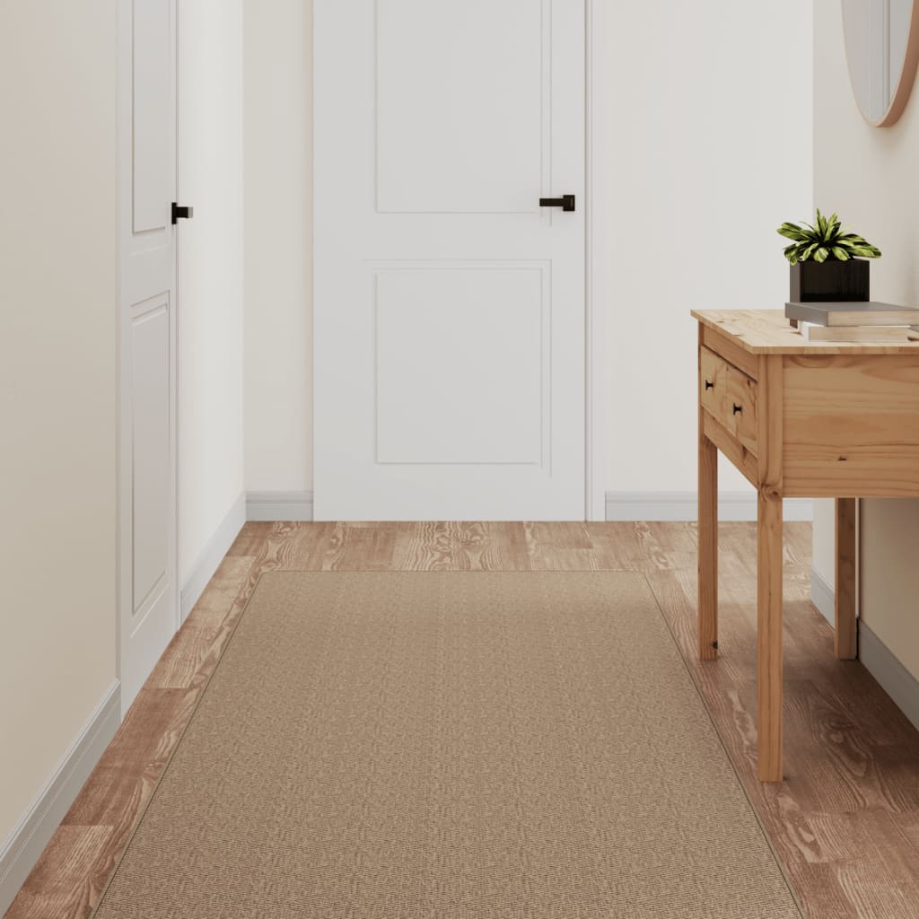 Vidaxl Carpet Runner 80x250 cm Sisal Look Colored