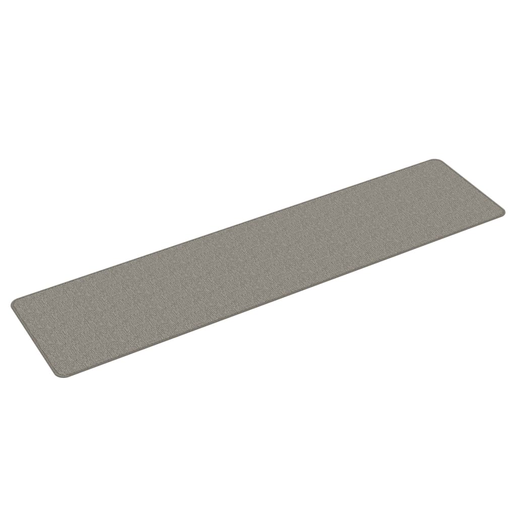 Vidaxl Carpet Runner 50x200 cm Sisal Look Silver Colored