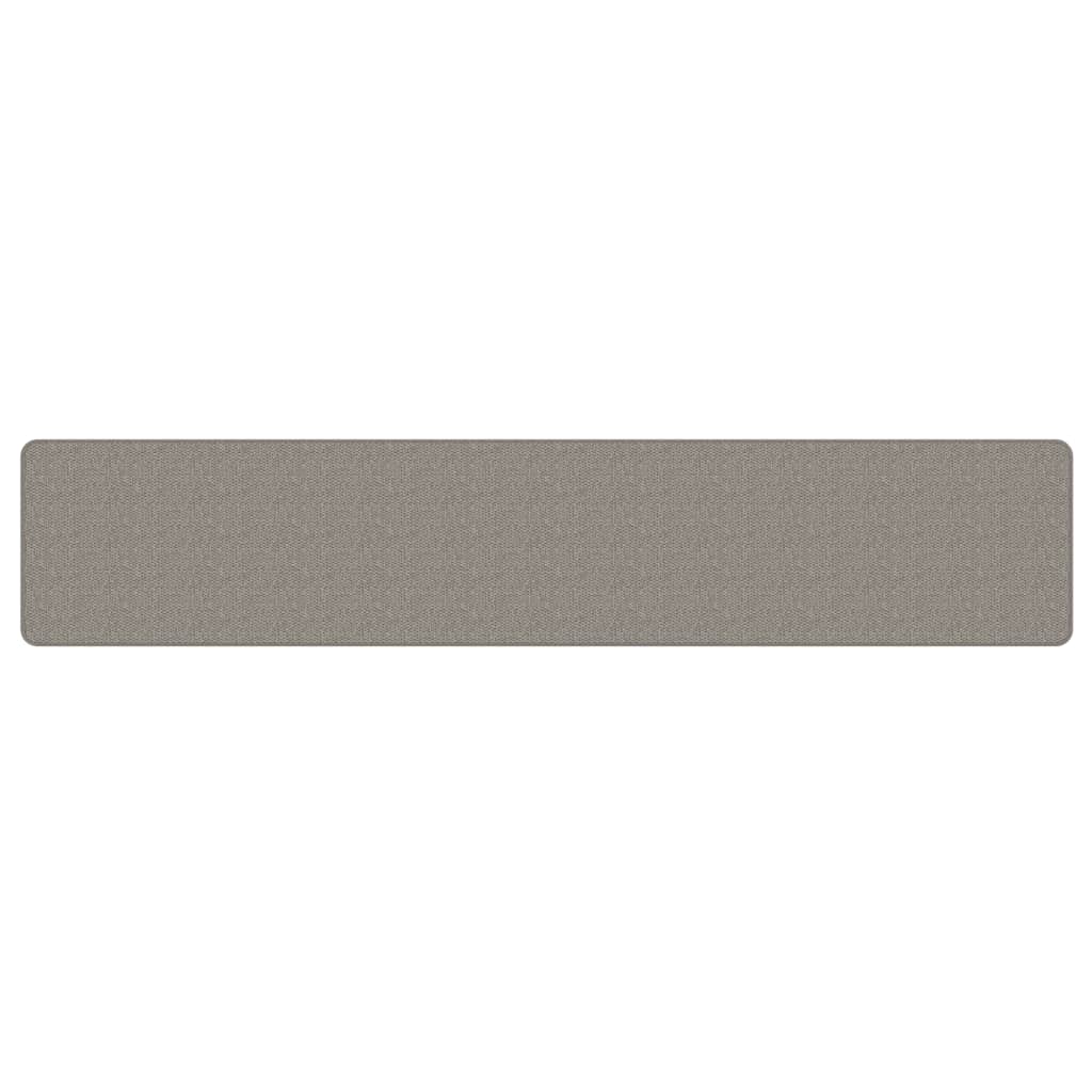 Vidaxl Carpet Runner 50x250 cm Sisal Look Silver Colored