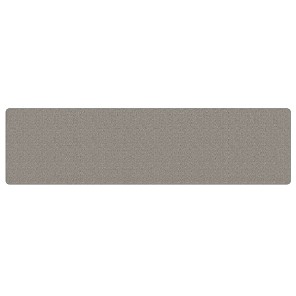 Vidaxl Carpet Runner 80x300 cm Sisal Look Silver Colored
