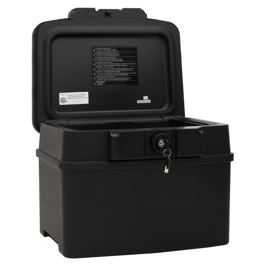Vidaxl Safe 44x37x34 cm noir