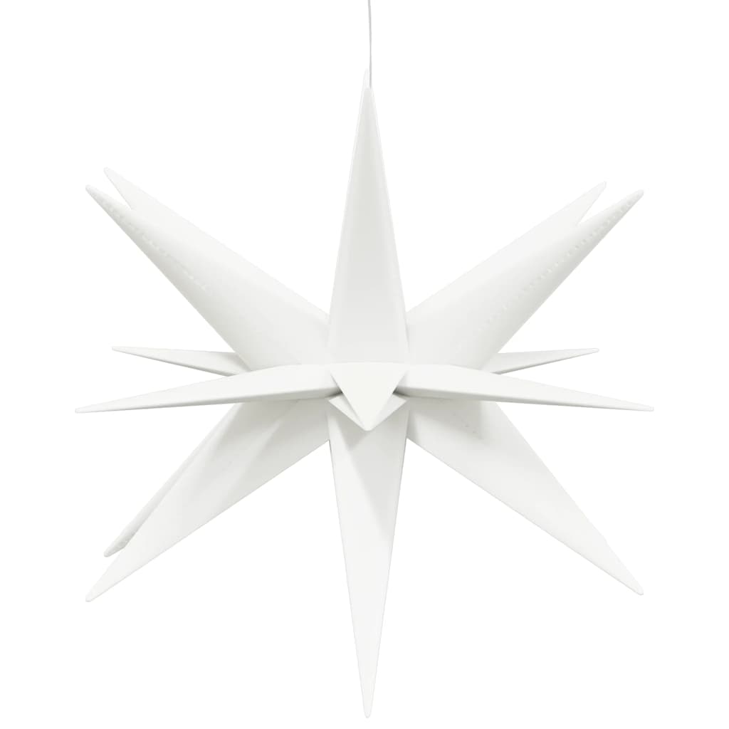 Vidaxx lumières de Noël avec LED 3 pcs pliable 57 cm blanc