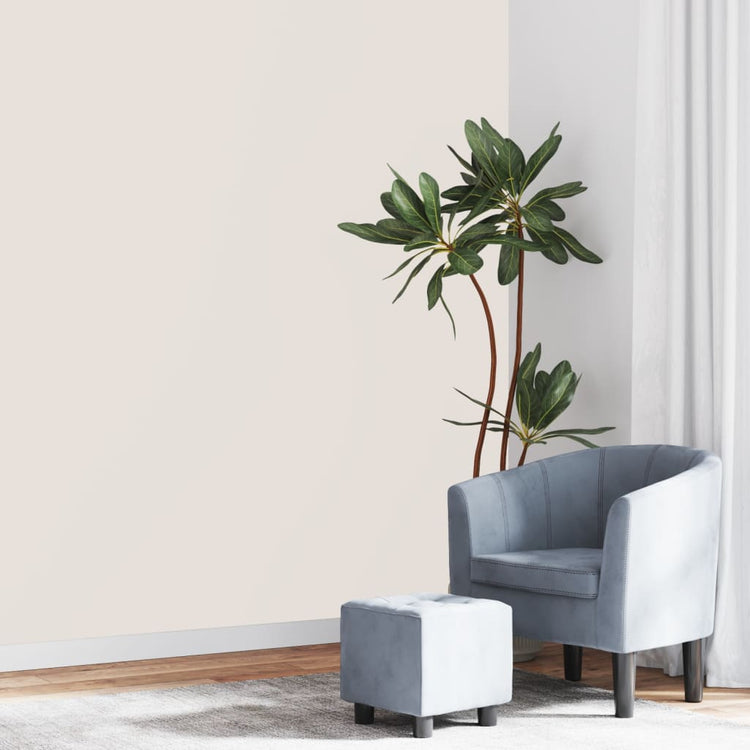 Vidaxl Fore's Wallpaper 3D PLAIN 10x0.53 M CRAME -COLORED