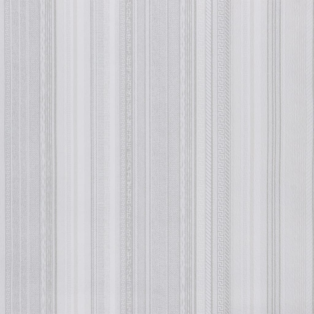 Vidaxl Fore's Wallpaper 3D Striping motif 10x0,53 m gris