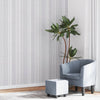 Vidaxl Fore's Wallpaper 3D Striping motif 10x0,53 m gris