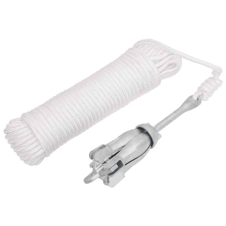 Vidaxl avec corde pliable 1,5 kg de fonte en fer forgé de couleur