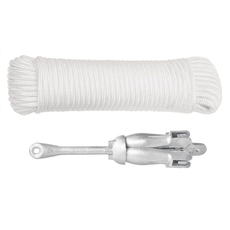 Vidaxl avec corde pliable 2,5 kg de fonte en fer forgé de couleur