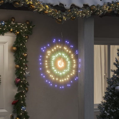 Vidaxl Christmas Lighting Fireworks 8 ST 140 LEDS MULTIFOLORES 17 CM