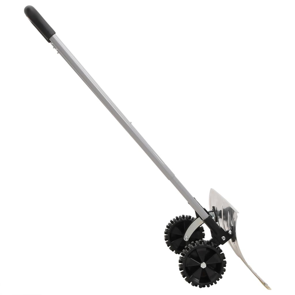 Vidaxl Snow Scoop avec poignée extensible 61 cm en acier à feuilles