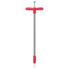 Vidaxl Weed Plug 93,5 cm en poudre en poudre en acier et gris