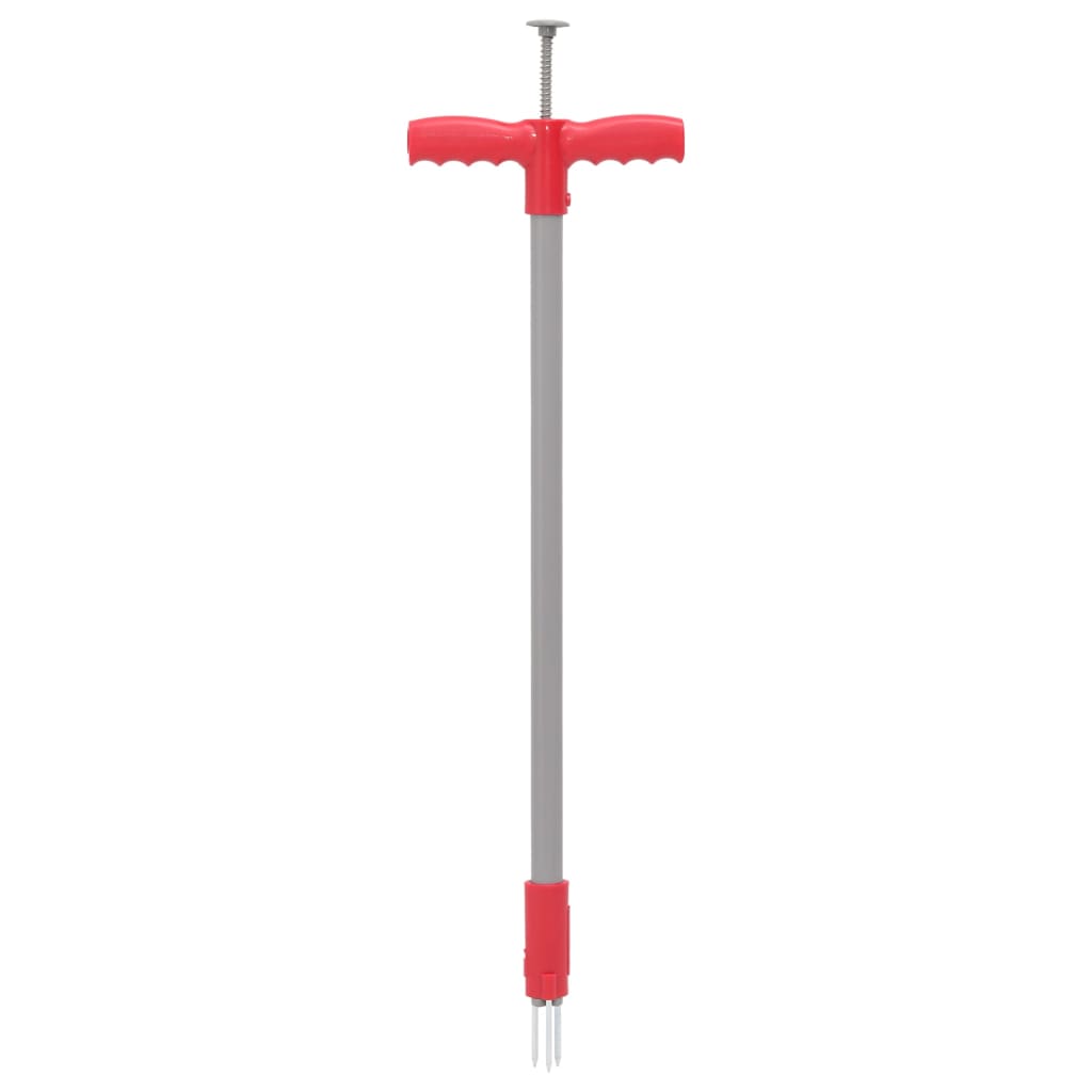 Vidaxl Weed Plug 93,5 cm en poudre en poudre en acier et gris