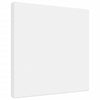 Vidaxl toile en toile 12 st tissu et pin massif blanc