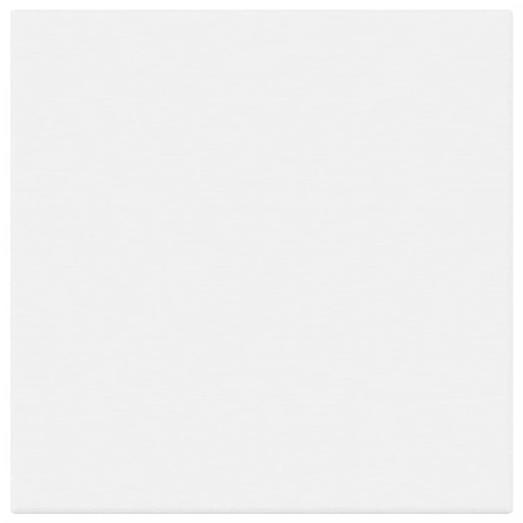 Vidaxl toile en toile 12 st tissu et pin massif blanc