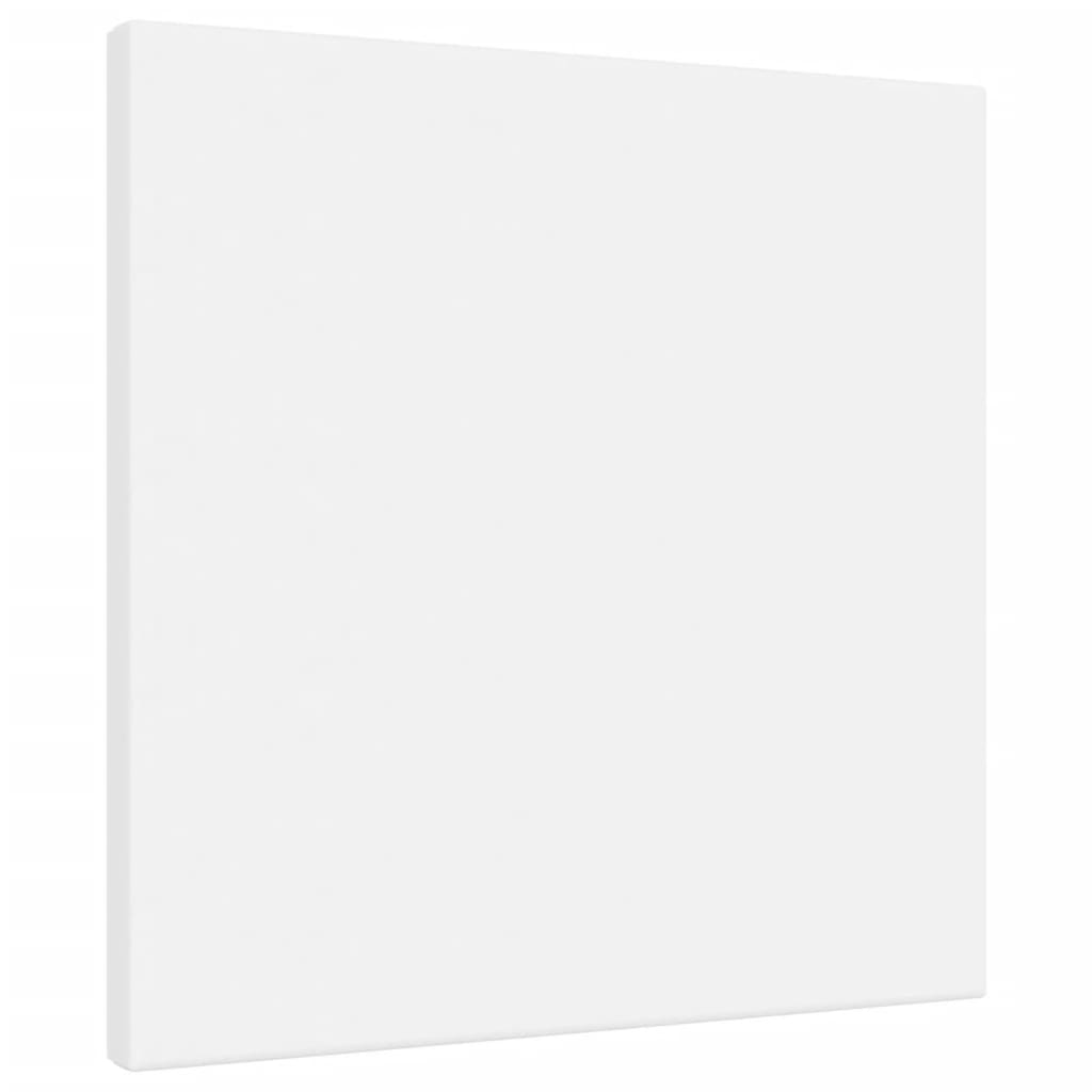 Vidaxl toile en toile 12 st tissu et pin massif blanc