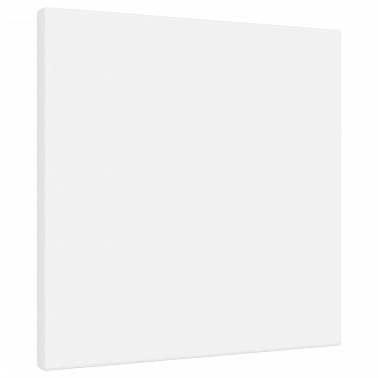 Vidaxl toile en toile 12 st tissu et pin massif blanc