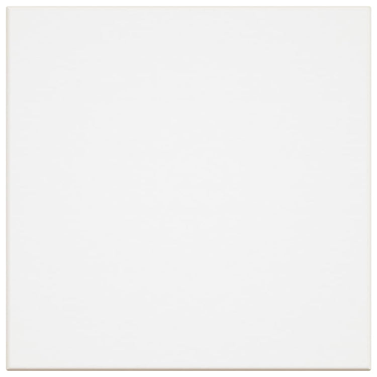 Vidaxl toile en toile 12 st tissu et pin massif blanc