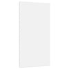 Vidaxl toile en toile 12 st tissu et pin massif blanc