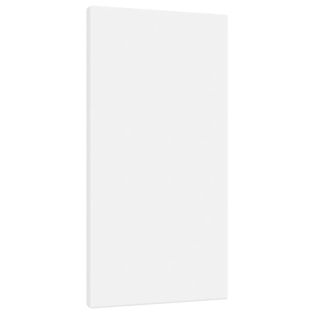 Vidaxl toile en toile 12 st tissu et pin massif blanc