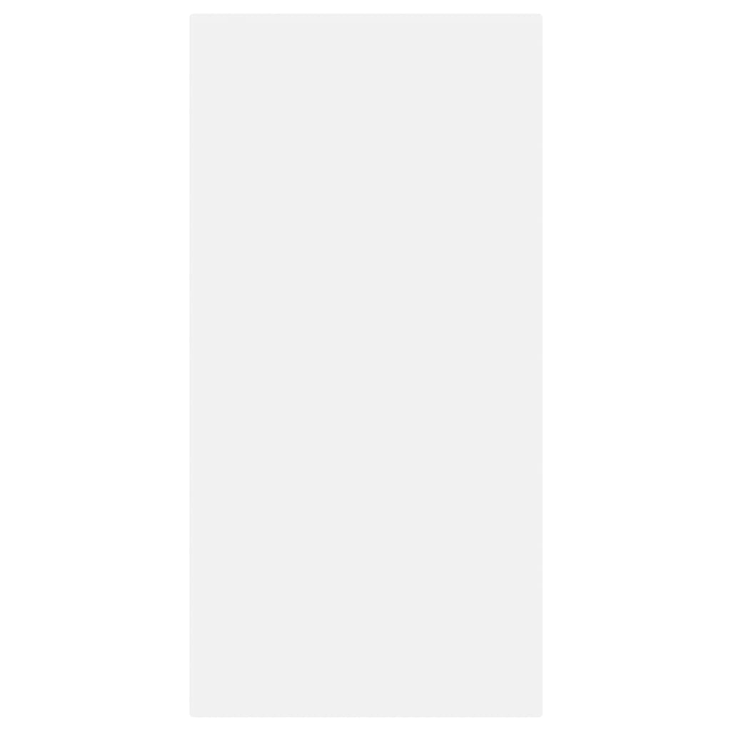 Vidaxl toile en toile 12 st tissu et pin massif blanc