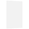 Vidaxl toile en toile 12 st tissu et pin massif blanc