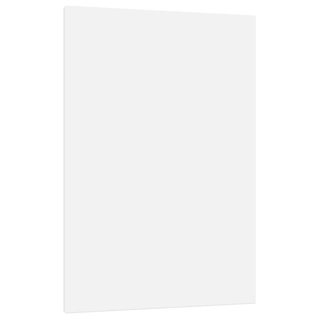 Vidaxl toile en toile 12 st tissu et pin massif blanc