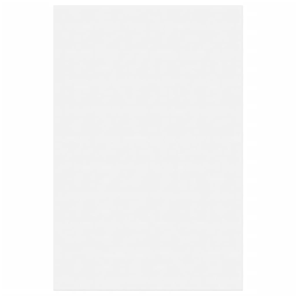 Vidaxl toile en toile 12 st tissu et pin massif blanc