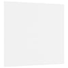 Vidaxl toile en toile 12 st tissu et pin massif blanc