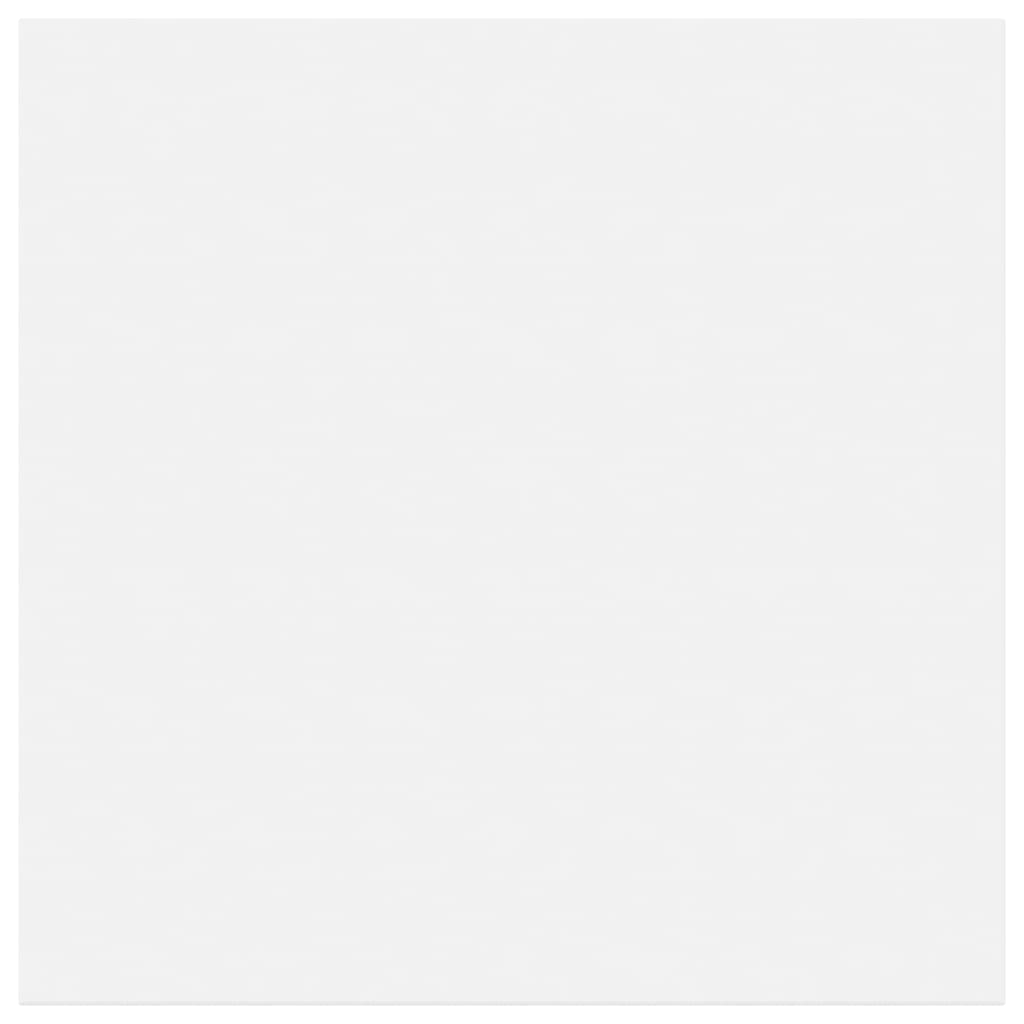 Vidaxl toile en toile 12 st tissu et pin massif blanc