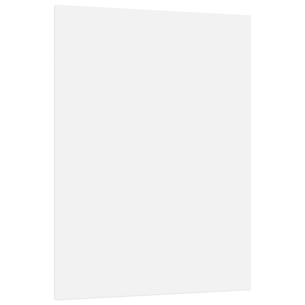 Vidaxl toile en toile 12 st tissu et pin massif blanc