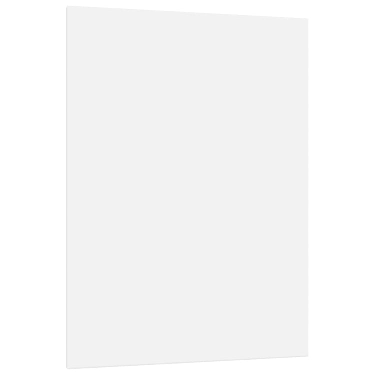 Vidaxl toile en toile 12 st tissu et pin massif blanc
