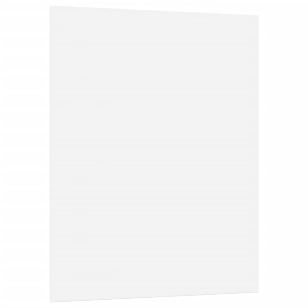 Vidaxl toile en toile 12 st tissu et pin massif blanc