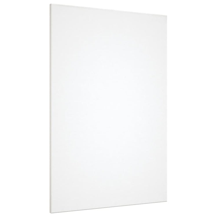 Vidaxl toile en toile 12 st tissu et pin massif blanc