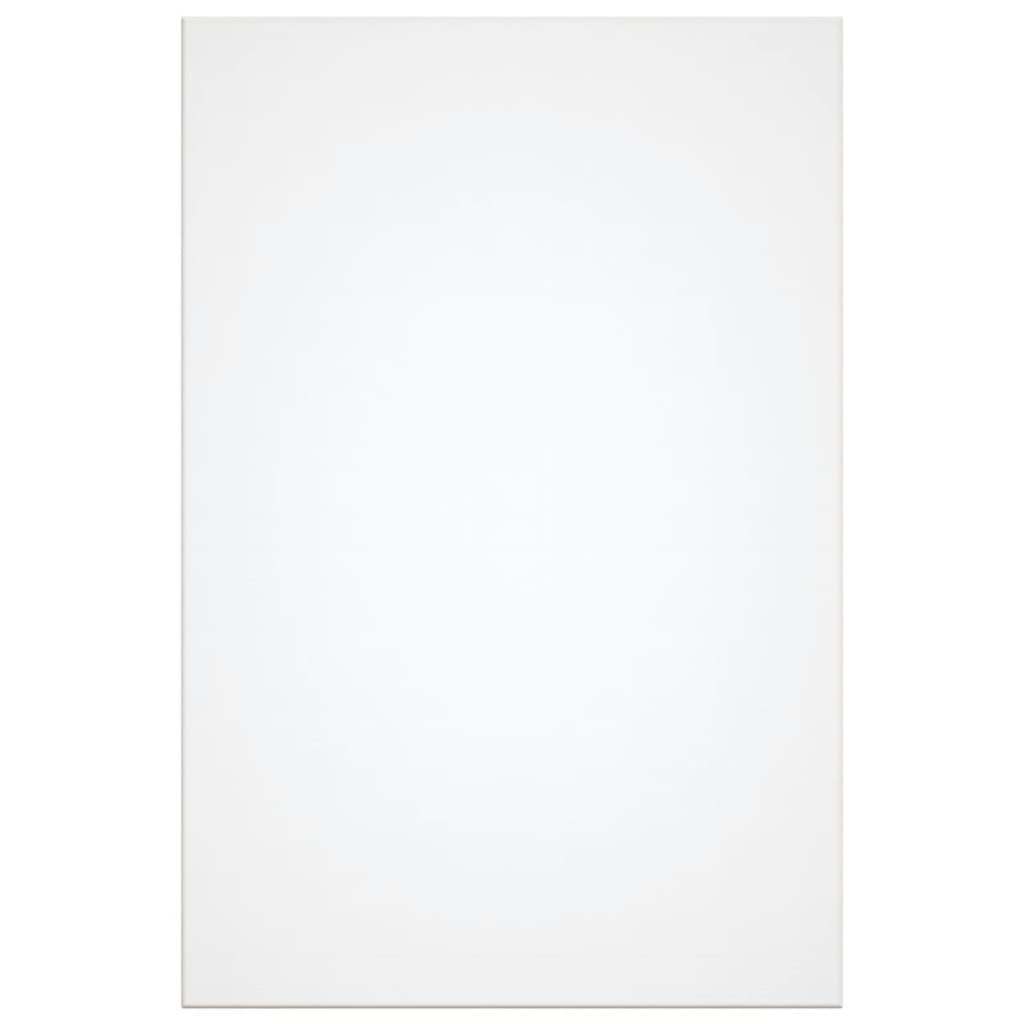 Vidaxl toile en toile 12 st tissu et pin massif blanc